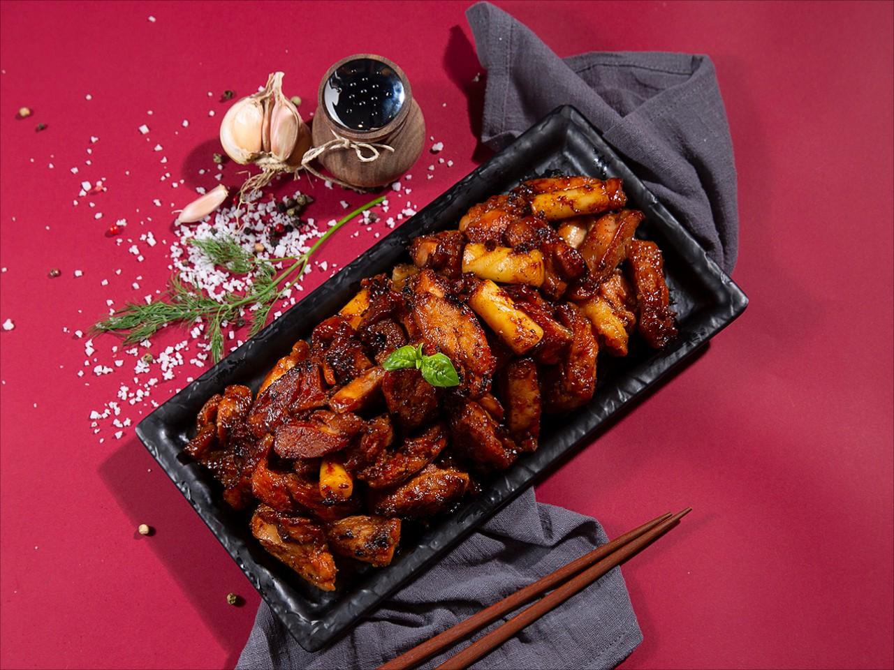 화락 바베큐치킨 메뉴